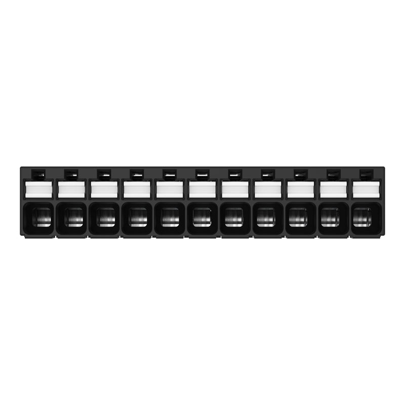 WAGO - Leiterplattenklemme THR-Leiterplattenklemme 2086-1111 Drücker,1,5mm²,sw − 84 Stück