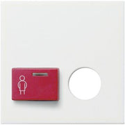 Gira - Zentralelement Klinikinstallation Abdeckung f. Ruftaster 023203 St. rw gl