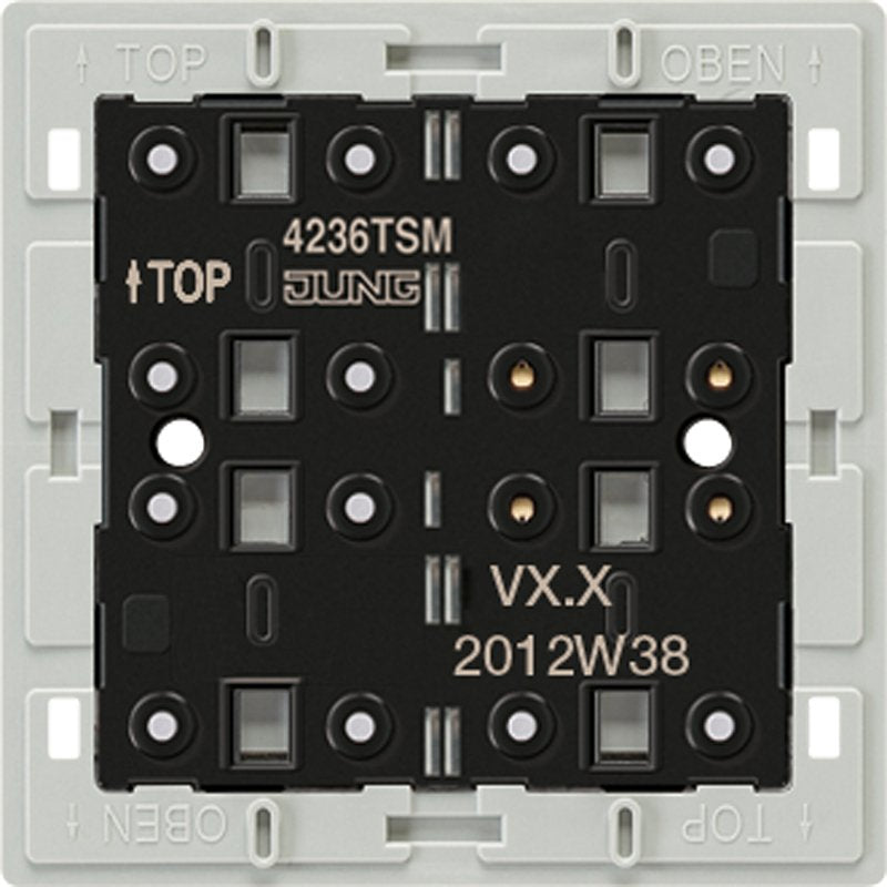 Jung - Taster Tastsensor-Modul 3-fach 4236 TSM 24V AC/DC 20mA
