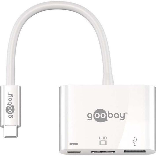Goobay - Netzwerkadapter USB-C Multiport Adapter 62104 HDMI,ws
