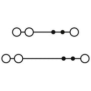 Phoenix Contact - Durchgangs-Reihenklemme Doppelstockklemme PTTBS2,5TWIN/UOG/OGN 0,14-4 qmm, grau − 50 Stück