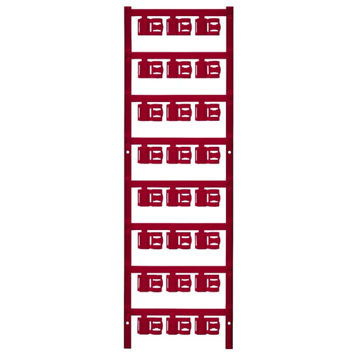 Weidmüller - Kabelmarkierungssystem Leitermarkierer SFC 2.5/12 MC NE RT 12x9,3mm,rot − 120 Stück