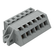 WAGO - Kabelsteckverbinder für Leiterplattensteckverbinder Federleiste 731-506/031-000 6-pol. 5mm − 50 Stück