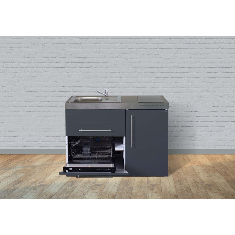 Stengel - Mini-Küche Miniküche Premiumline MPGSSG120KSGSGKFreBl Schiefergrau