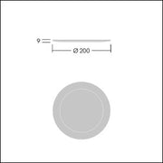 Thorn - Lichttechnisches Zubehör/Ersatzteile für Leuchten Abdeckung IP54 CETUS3 M IP54 COVER