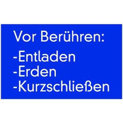 Klar - Warn-/Hinweisschild Sicherheitskennzeichnung 7906/51 Alu 120x200mm