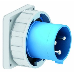 Bals Elektrotech - CEE-Gerätestecker (IEC 60309) Anbau-Gerätestecker 2860 3p 230V 6h Ip 67