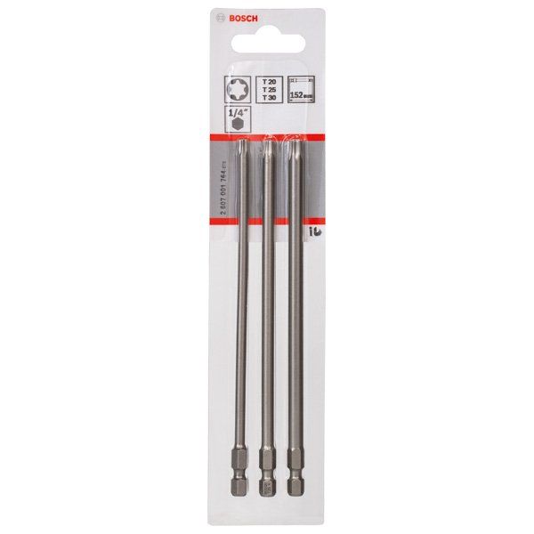 Bosch - Bit-Set Schrauberbit-Set 2607001764 Extra-Hart 3-teilig
