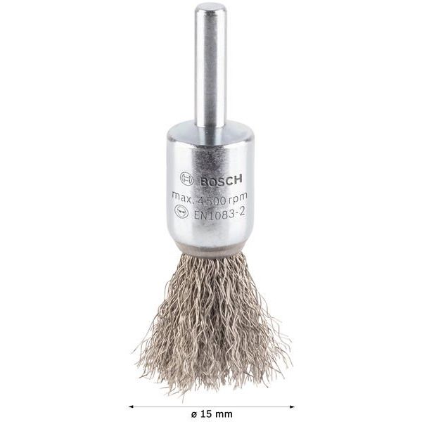 Bosch - Rotierende Drahtbürste PRO Stainless Steel clean 2608622126 Pinselbürste gerader