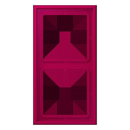 Jung - Abdeckrahmen Rahmen 2-fach LC 982 230 rouge rubia