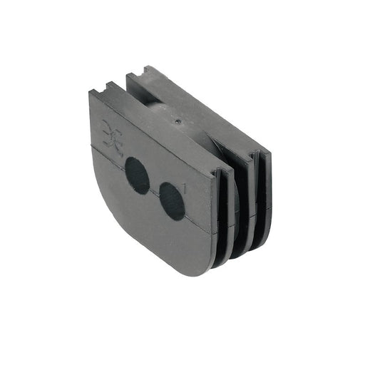 Weidmüller - Komponente für Verdrahtung, Kabeleinführung und -fixierung (Gehäuse/Schaltschr.) Dichtungseinsatz IP54 RKDG 2XD8.5 WG PT6 +zugehöriges Gehäuse − 10 Stück
