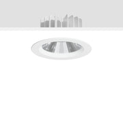 RZB - Downlight/Strahler/Flutlicht LED-Einbaudownlight 901797.002 930, weiß