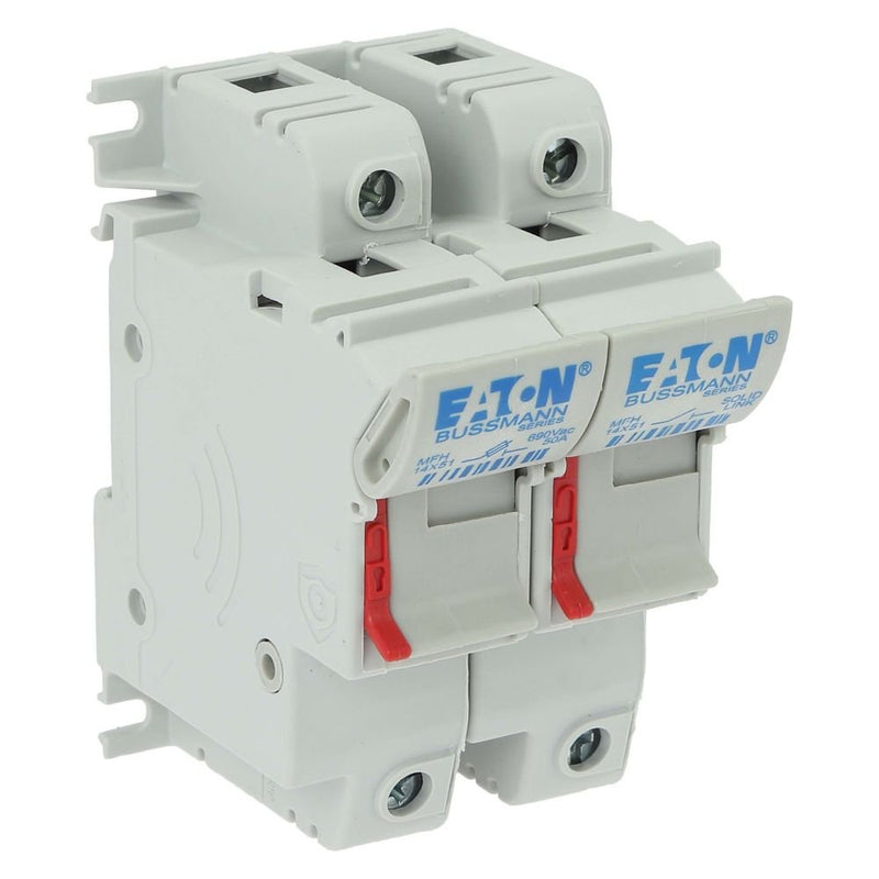 Eaton - Halter für zylindrische Sicherung Sicherungshalter Niedersp. 1 POLE 14X#CH141DNU 50A AC 690V 1polig+N − 3 Stück