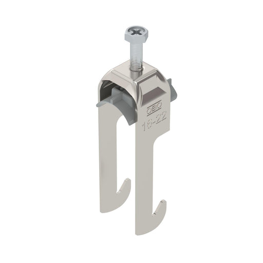 OBO Bettermann - Bügelschelle BS-W1-K-22 A2 16-22mm − 50 Stück