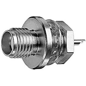 Telegärtner - Koax-Steckverbinder SMA-Einbaubuchse AU 50Ohm 100024725 Einbau von vorne − 5 Stück