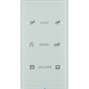 Berker - Bussystem-Tastsensor Touch-Sensor 3fach 75143150 Glas polarweiß