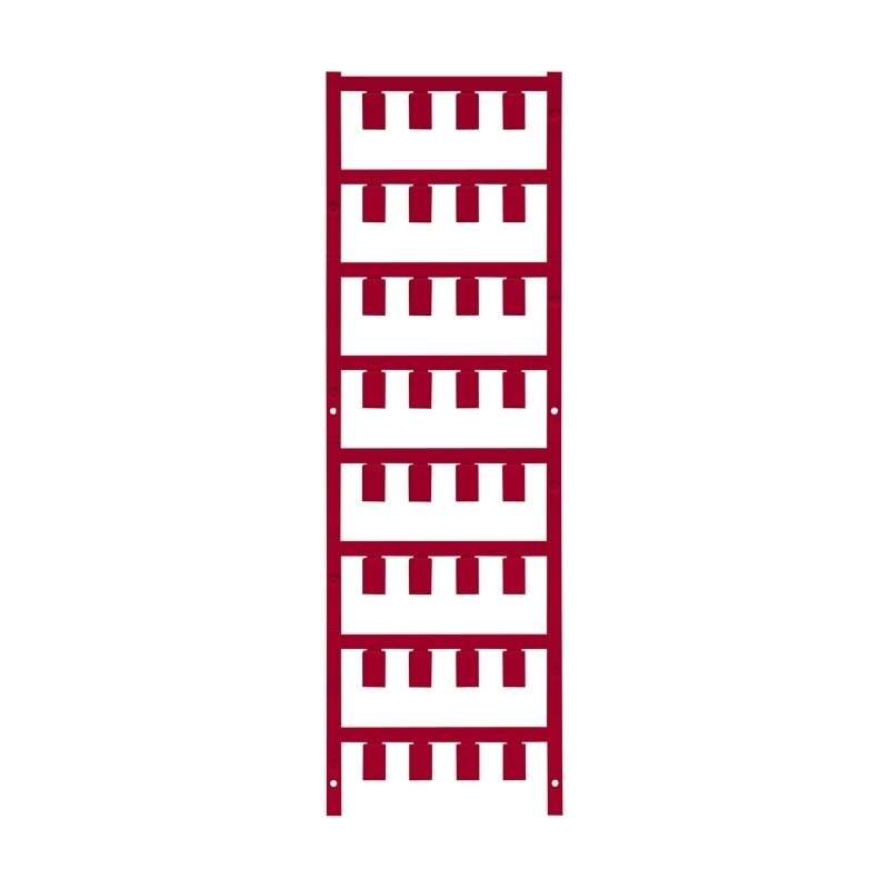 Weidmüller - Kabelmarkierungssystem Leitermarkierer VTSF5/12NEUTRALRT V0 12x7,4mm,rot − 160 Stück
