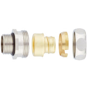 Lapp Zubehör - Metall-Schutzschlauch-Verschraubung SILVYN-US-PG-29-AS-P 55502677 − 25 Stück