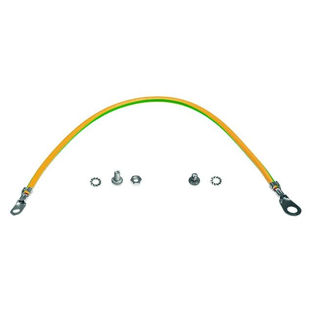 Telegärtner - Erdungsset Erdungs-Set L=0,3m 100010695 Kabel 4mmq m.Schraub