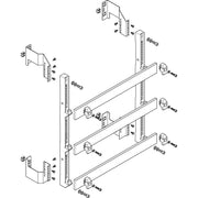 ABN - Verteilerfeld für Installationsverteiler Sammelschienen-Modul MFSC25983 flach 2FB/5RE