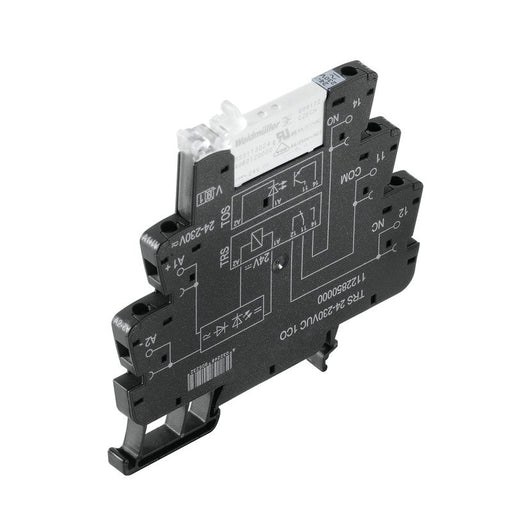 Weidmüller - Schaltrelais Koppelrelais TRS24230VUC1COAUC1D2 24230 V UC 10 %,1W − 10 Stück