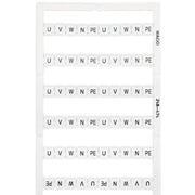 WAGO - Klemmenmarkierung WSB-Bez. W: UVW .. PE 248-474 − 5 Stück
