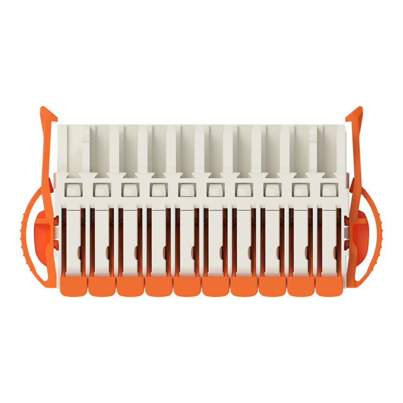 WAGO - Kabelsteckverbinder für Leiterplattensteckverbinder Federleiste 1-Leiter Hebel 2721-1110/037-000 Push-in Cage Clamp − 50 Stück