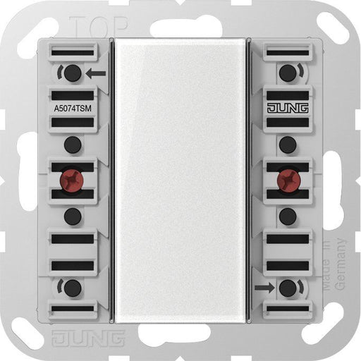 Jung - Bussystem-Tastsensor KNX Tastsensor-Modul A 5074 TSM Standard, 4fach − 1 Stück