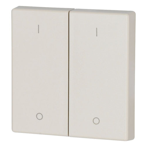 Eaton - Abdeckung/Bedienelement für Installationsschalterprogramme Wippe 2-fach CWIZ-02/42 creme glänzend 1/0 − 1 Stück by Ea
