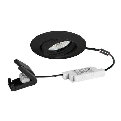 Brumberg Leuchten - Downlight/Strahler/Flutlicht LED-Einbaustrahler 230V 39473083 d2w, 3000K-1800K, sw