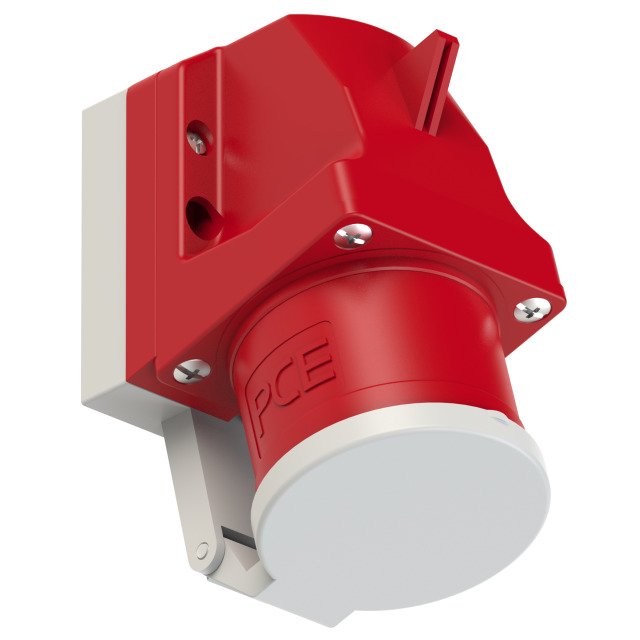 PC Electric - CEE-Stecker (IEC 60309) Phasenwender 7725-6d 32A 5p 6h IP44 − 1 Stück