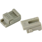 Harting - Zubehör/Ersatzteile für Industriesteckverbinder Rastelemente 02440000009 Schalengehäuse C − 100 Stück