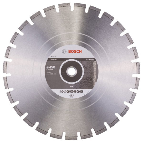 Bosch - Trenn-/Schleifscheibe Diamanttrennscheibe 2608602627 Standard for Asphalt
