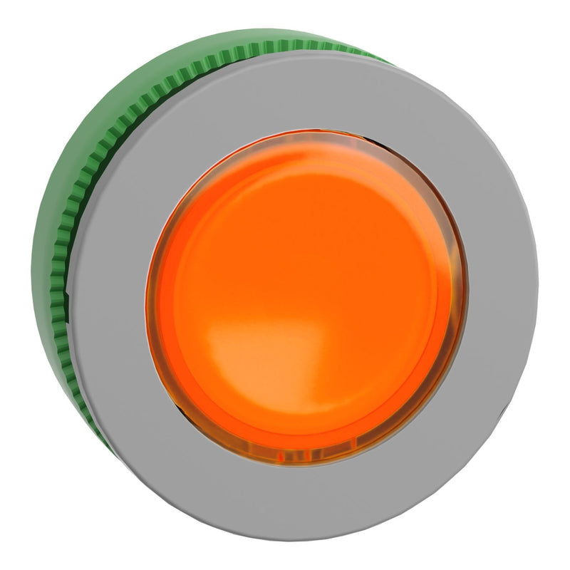 Schneider Electric - Frontelement für Drucktaster Leuchtdrucktaster ZB5FH053C0 or, 30mm, in grau