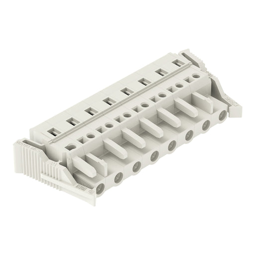 WAGO - Kabelsteckverbinder für Leiterplattensteckverbinder 1-Leiter-Federleiste 721-208/037-000 CAGECLAMP 2,5mm²,lgr − 25 Stück