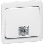 Peha - Abdeckung/Bedienelement für Installationsschalterprogramme Wippe D 80.655.02 Z WU Symbol Tür, reinweiß