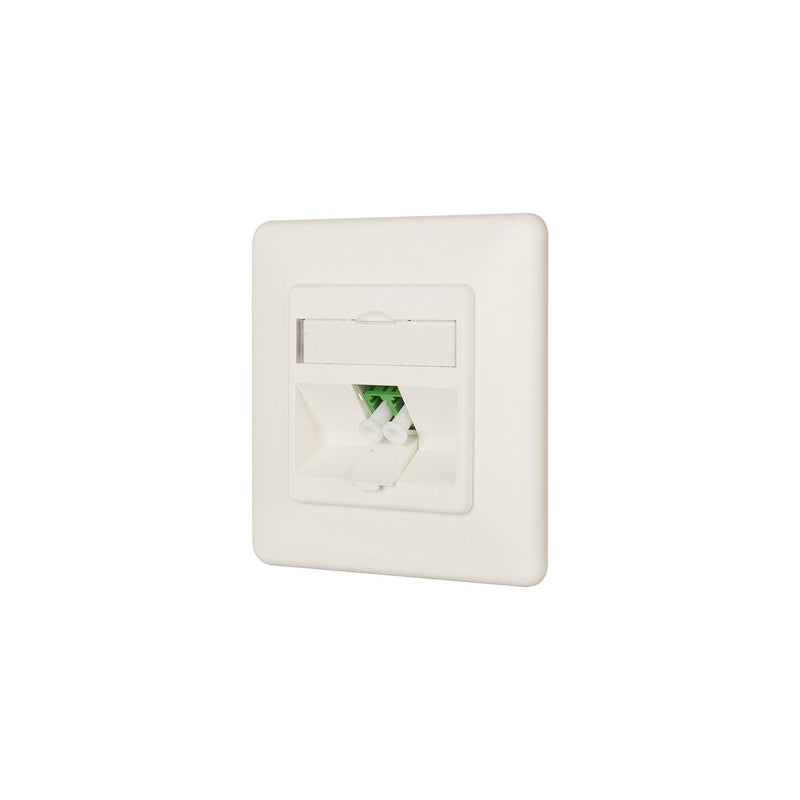 Metz Connect - Kommunikationsanschlussdose LWL OpDAT UP LC-D APC 1501207K1U-E FTTH Dose LC