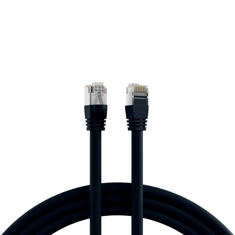 EFB-Elektronik - Patchkabel Kupfer VOIP-Patchkabel Cat.6 K2460.1 1m S/FTP sw