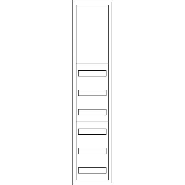 ABN - Gehäuse/Schaltschrank (leer) Wandgehäuse SP19RK063 IP54 SK2 schutzisol