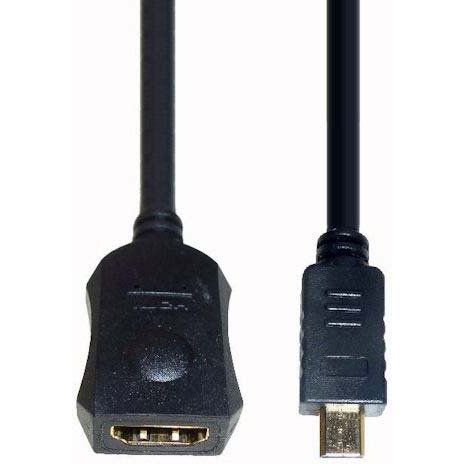 E+P Elektrik - Konfektioniertes A/V-Kabel HDMI-Kabeladapter HDA 2 0,2m