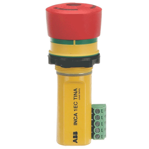 ABB Stotz S&J - NOT-AUS-Taster, Komplettgerät Not-Halt-Taster Inca 1 EC Tina mit Statusbus