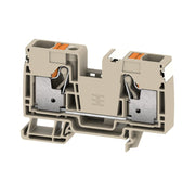 Weidmüller - Durchgangs-Reihenklemme Klemme A2C 16 DL PUSH IN, 16 mm² − 20 Stück