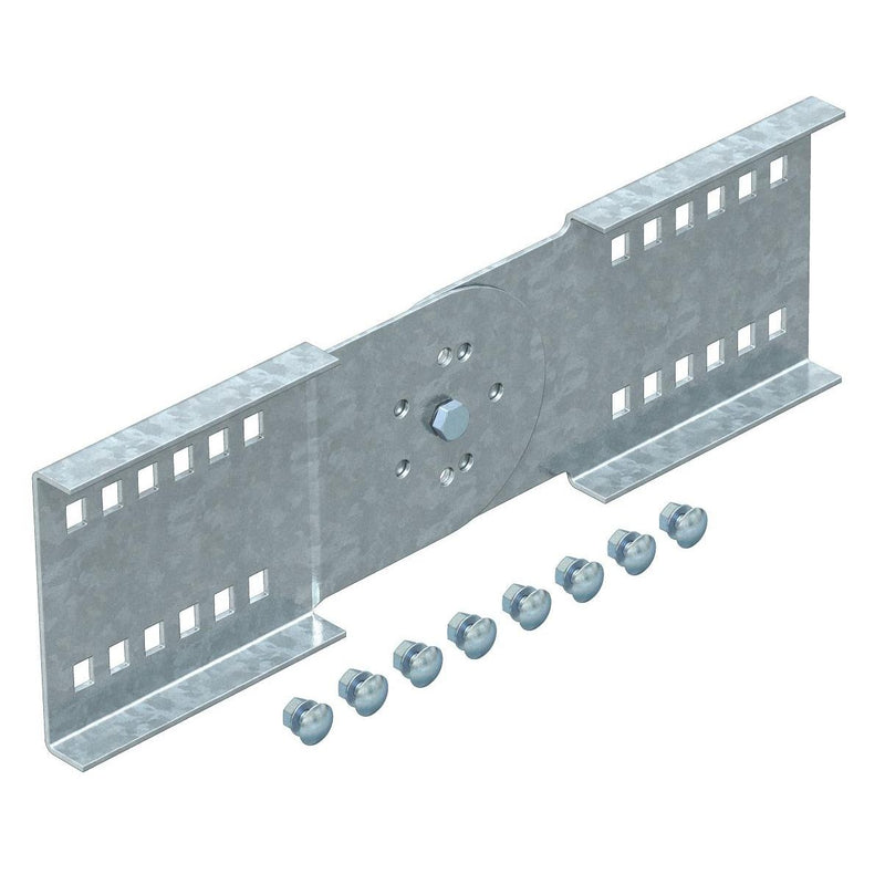 OBO Bettermann - Verbinder für Kabeltragsystem Gelenkverbinder WRGV 110 FT 110x330mm − 2 Stück