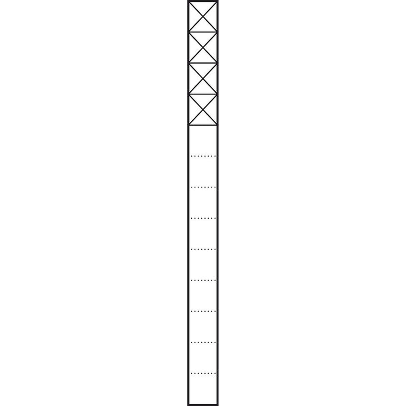 Siedle&Söhne - Kommunikations-Säule Kommunikations-Stele KSF 613-4 DG 1,3m dgr/gli 4Mod