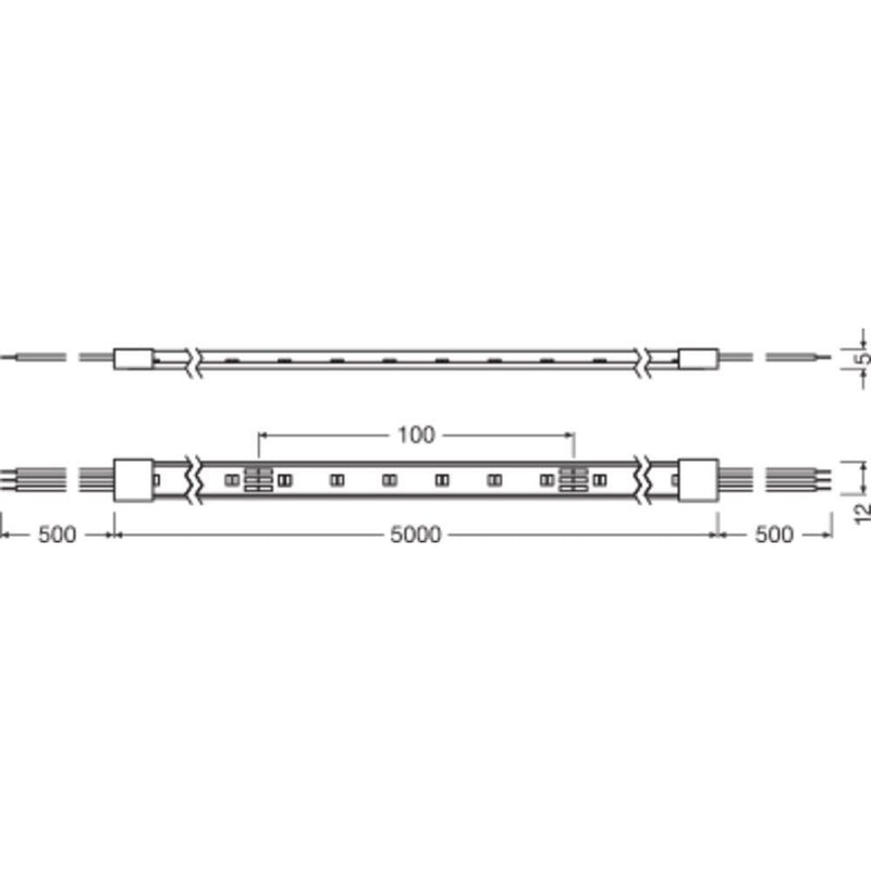 Ledvance - Lichtschlauch/-band LED-TW-Stripe LSSUP2000TW927965567 IP67 5m