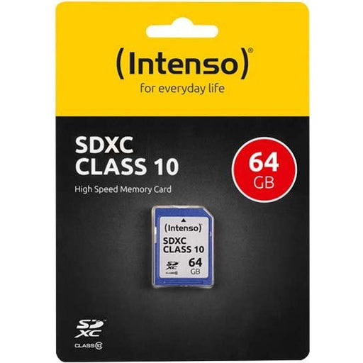 Intenso - Speichermedium digital SDXC-Card 64GB 3411490 (R)40MB/s,(W)10MB/s