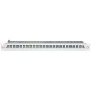 Dätwyler IT Infra - Patchpanel Kupfer Unilan Patchpanel MGK 24x 440043 1HE, RAL7035