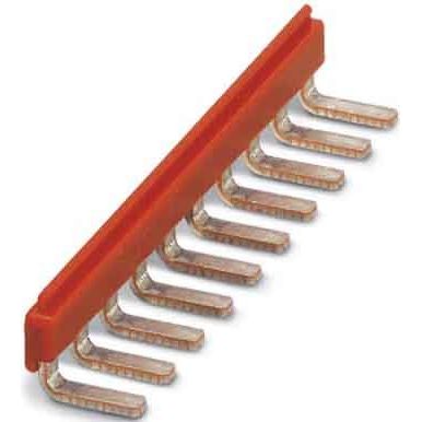 Phoenix Contact - Querverbinder/Brücker für Reihenklemme Einlegebrücke EB 10- DIK RD − 10 Stück