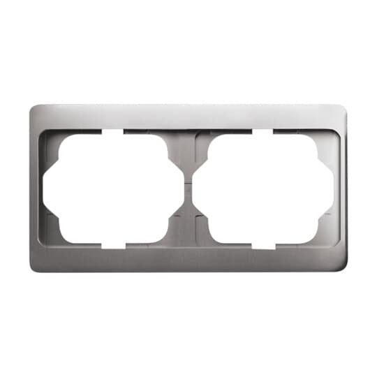 Busch-Jaeger - Abdeckrahmen Rahmen 2-fach 1722 KA-20 platin, waager.alpha  − 1 Stück
