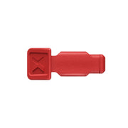 Knipex - Dekorelement für Abdeckungen ColorCode Clips 00 61 10 CR (VE10) Rot (10 Stk)